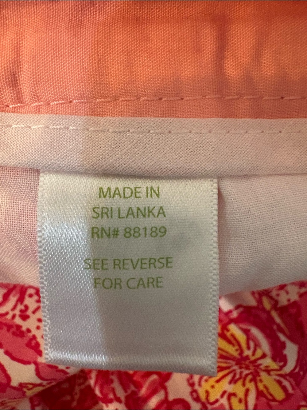 Lilly Pulitzer Whitney Roll Up Pants Womens 12 Pink Chum Bucket Print - Picture 6 of 8